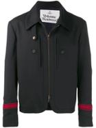 Vivienne Westwood Zipped Shirt Jacket - Black