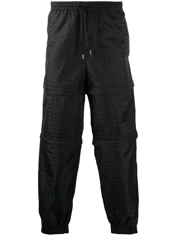 Fila Logo Print Track Pants - Black