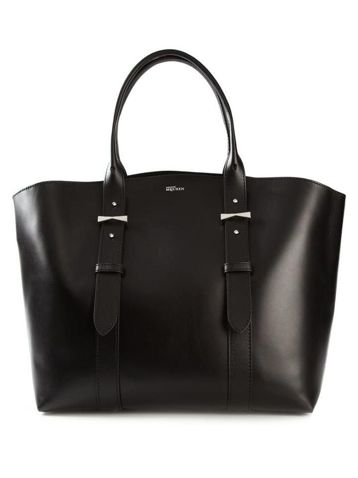 Alexander Mcqueen 'legend' Tote, Women's, Black, Leather
