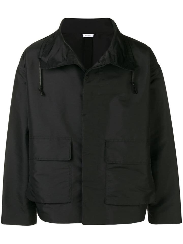 Jil Sander Button-up Jacket - Black
