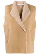 Iro Shearling Gilet - Neutrals