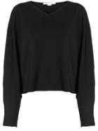 Stella Mccartney V-neck Jersey Sweater - Black