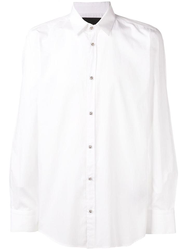 John Richmond Rear Logo Shirt - White