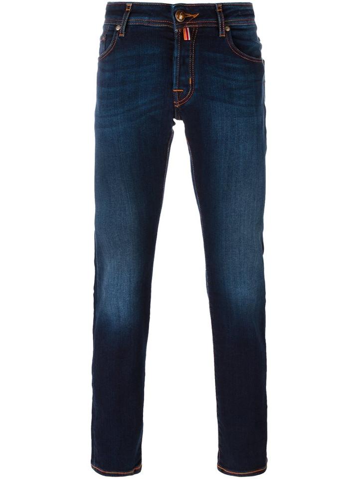 Jacob Cohen 'kilim' Jeans, Men's, Size: 33, Blue, Cotton/spandex/elastane