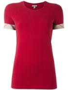 Burberry 'brit' T-shirt, Women's, Size: Xl, Red, Cotton/spandex/elastane
