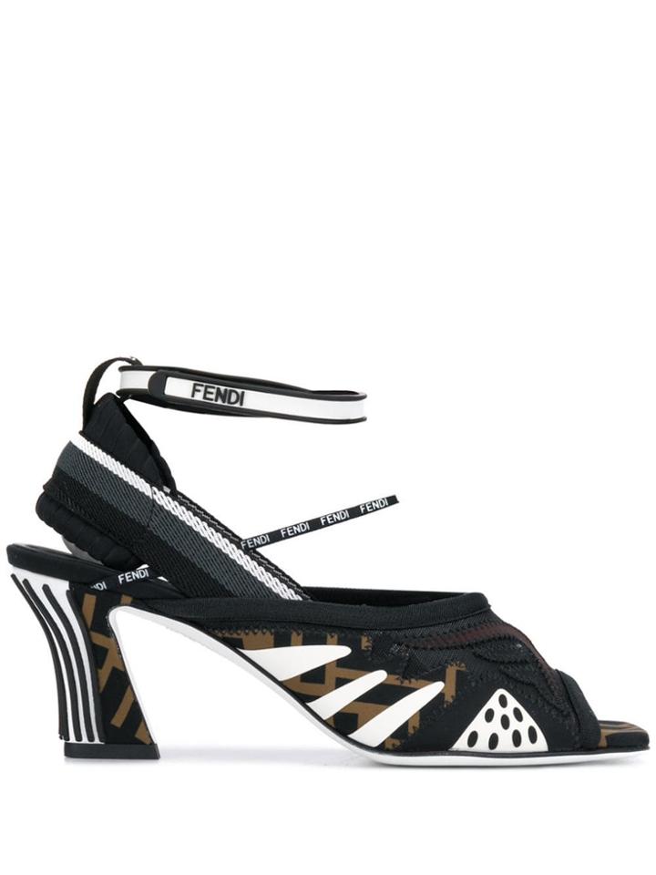 Fendi Ffreedom Sandals - Black