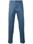 Dolce & Gabbana - Slim-fit Tailored Trousers - Men - Cotton/spandex/elastane - 50, Blue, Cotton/spandex/elastane