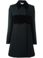 Saint Laurent Baby Doll Coat - Black