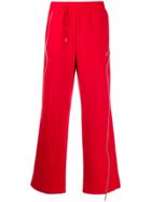 Ader Error Logo Track Pants - Red