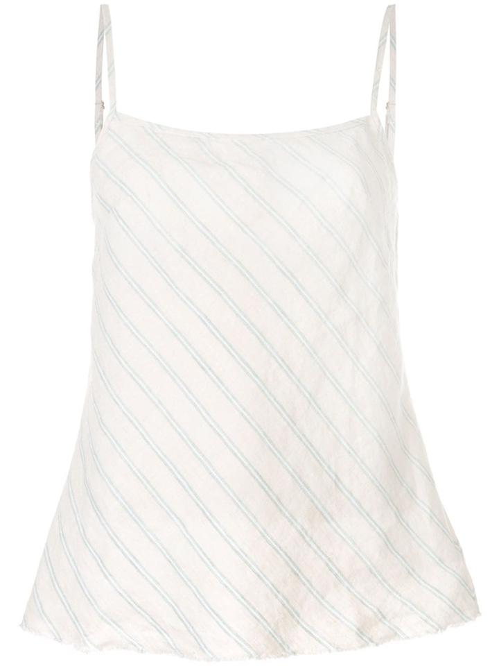 Venroy Diagonal Stripes Cami Top - Brown
