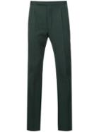 Raf Simons Tailored Trousers, Men's, Size: 44, Green, Wool