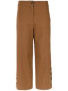 P.a.r.o.s.h. Tailored Cropped Trousers - Blue