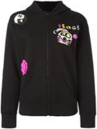 Michaela Buerger Zip Up Patched Hoodie