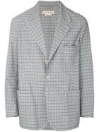 Marni Checkered Blazer - Grey