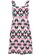 Vivetta Geometric Print Dress - Multicolour