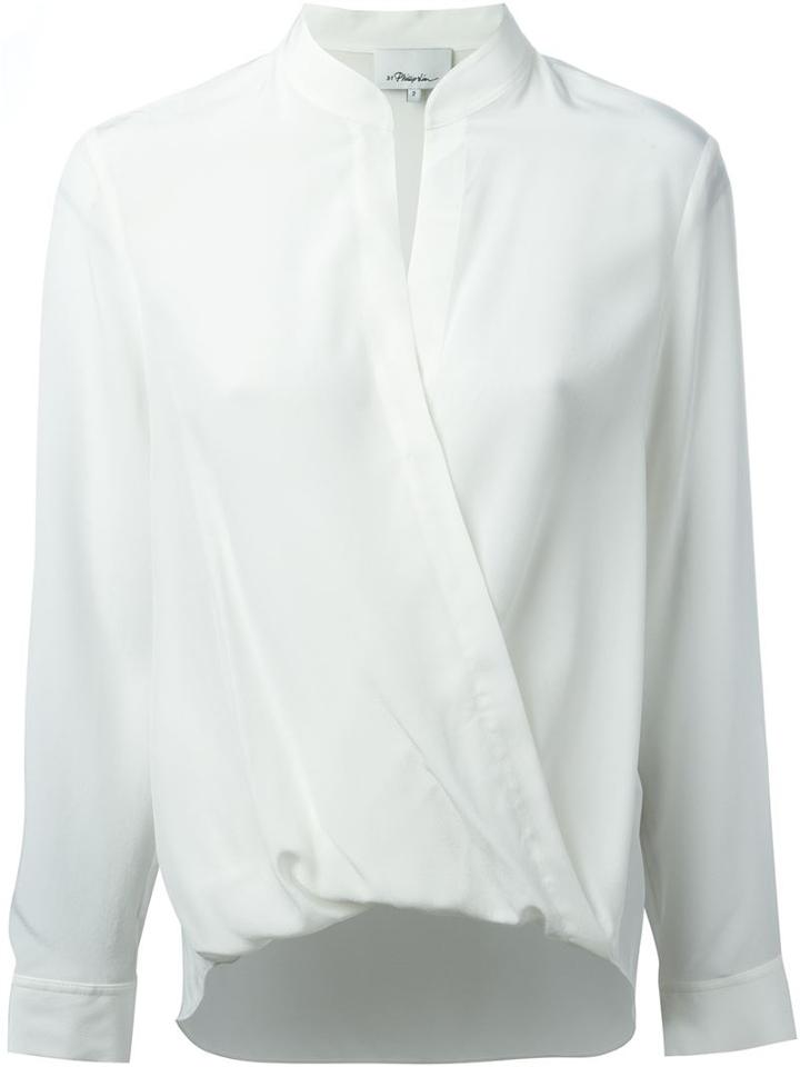 3.1 Phillip Lim Wrap Front Blouse
