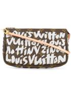 Louis Vuitton Vintage Graffiti Clutch - Brown