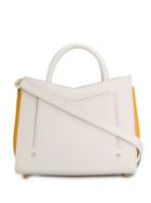 Sara Battaglia Multicoloured Tote Bag - White