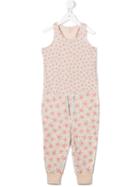 Stella Mccartney Kids Floral Print Jumpsuit, Girl's, Size: 12 Yrs, Nude/neutrals