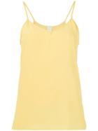 Paul Smith - Strappy Top - Women - Silk/polyamide/acetate - 42, Yellow/orange, Silk/polyamide/acetate