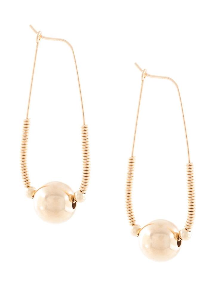 Petite Grand Frolic Hoop Earrings - Gold