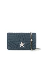 Stella Mccartney Quilted Star Cross-body Bag - Blue