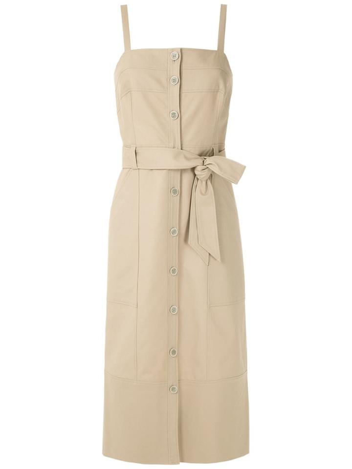 Andrea Marques Andrea Marques Vestidodecoteretorecortes Khaki -