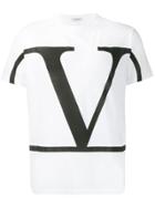 Valentino Vlogo Printed T-shirt - White
