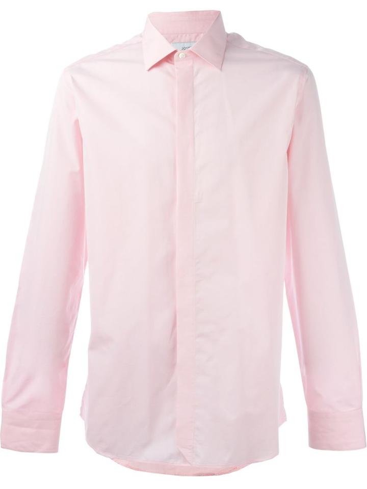 Joseph Cecil Shirt, Men's, Size: 39, Pink/purple, Cotton