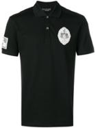 Alexander Mcqueen Skull Badge Polo Shirt - Black