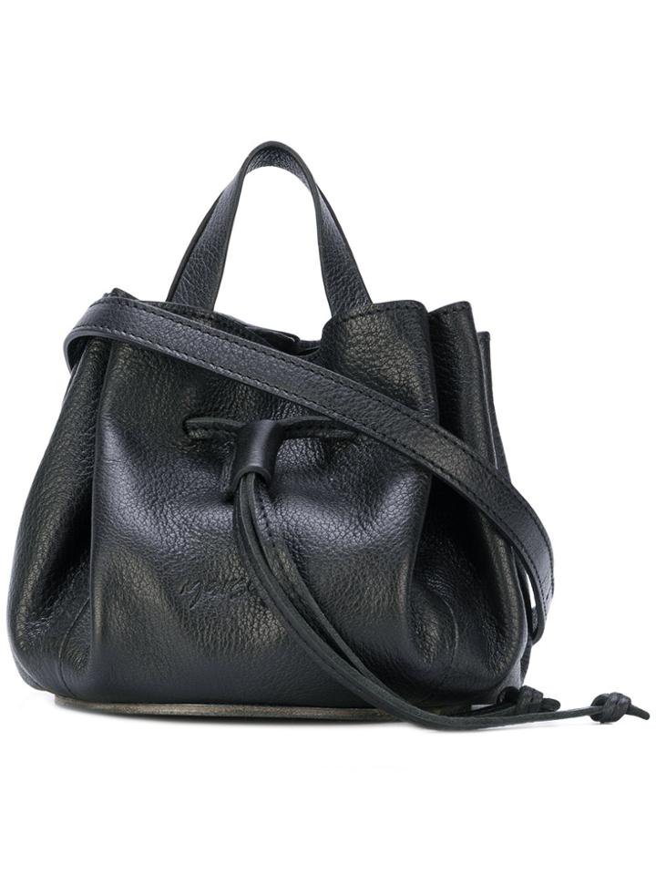 Marsèll Small Crossbody Bucket Bag - Black