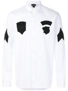 Just Cavalli Contrast Patches Shirt - White