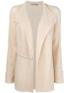 Vince Ribbed Cardigan - Neutrals