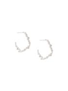Charlotte Valkeniers Matrix Hoope Earrings - Metallic