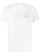 Martine Rose Logo Printed T-shirt, Men's, Size: Xl, White, Cotton