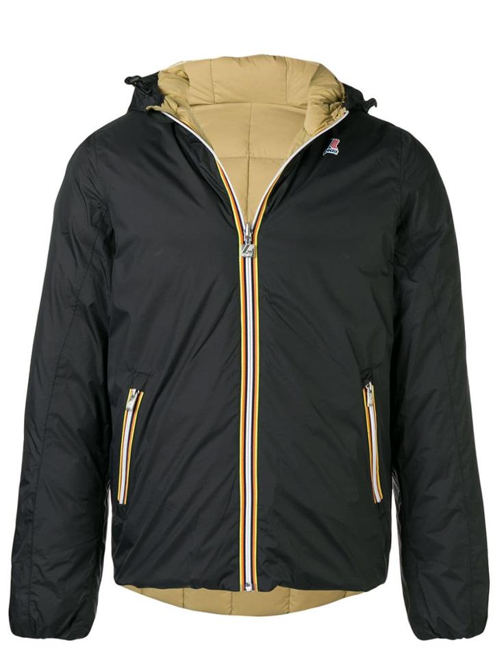 K-way Reversible Down Jacket - Black