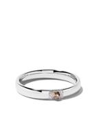 De Beers 18kt White Gold Talisman Diamond 3mm Band - Unavailable