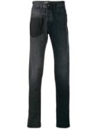 Diesel Black Gold Deconstructed Tapered Jeans