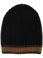 Dolce & Gabbana Striped Knitted Hat - Blue