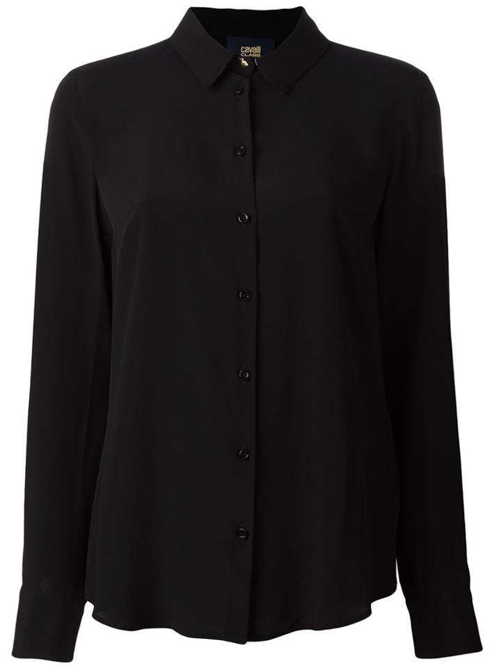 Cavalli Class Button Down Shirt - Black