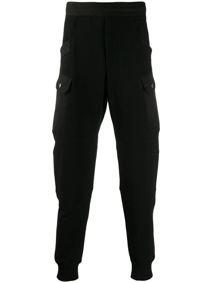 Alexander Mcqueen Relaxed Jogging Trousers - Black