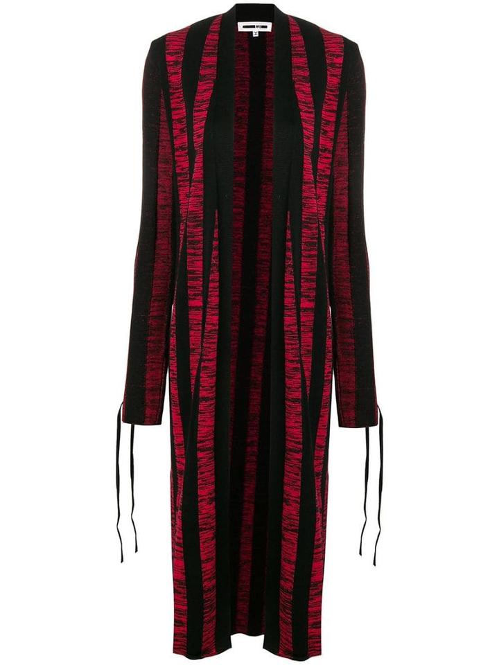 Mcq Alexander Mcqueen Long Knitted Cardigan - Black