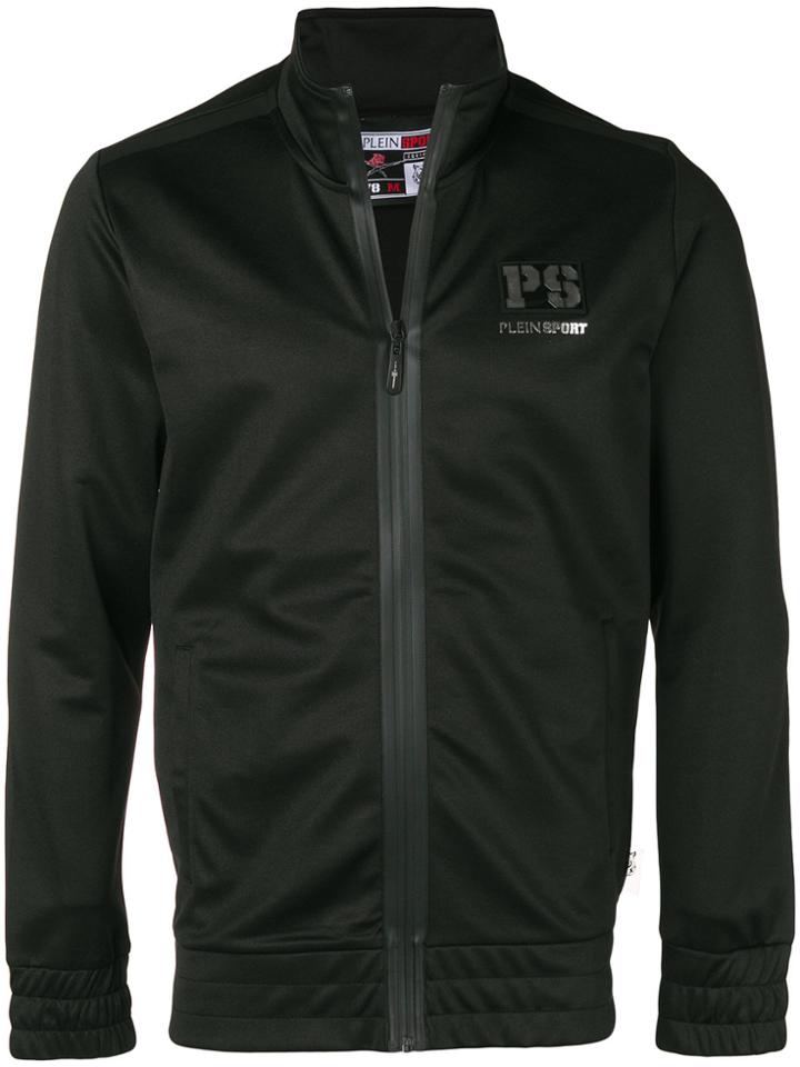 Plein Sport Logo Sports Jacket - Black