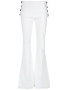Andrea Bogosian Flared Trousers - White