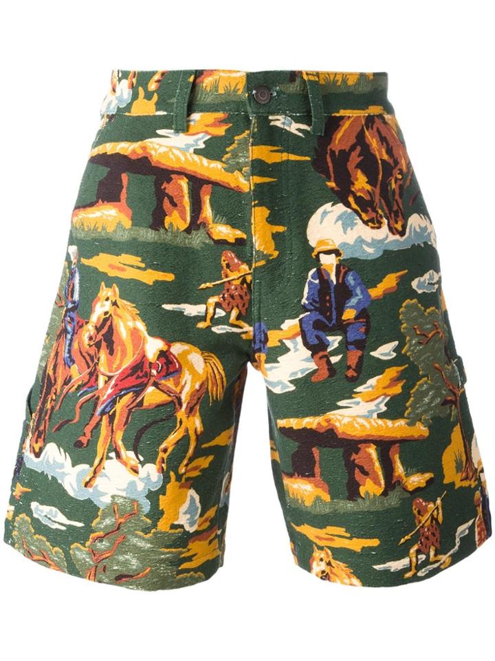 Stella Mccartney Country Scene Shorts - Multicolour