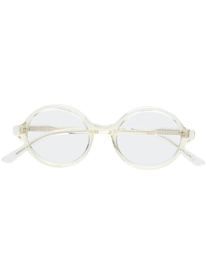 Han Kj0benhavn Round Frame Sunglasses - White