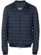 Herno Quilted Zip-up Jacket - Blue
