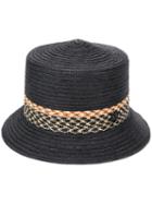 Maison Michel Arsène Cloche Hat - Black