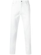 Versace Collection Classic Trousers - White