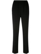 Straight-leg Trousers - Women - Polyester - 40, Black, Polyester, Maison Margiela